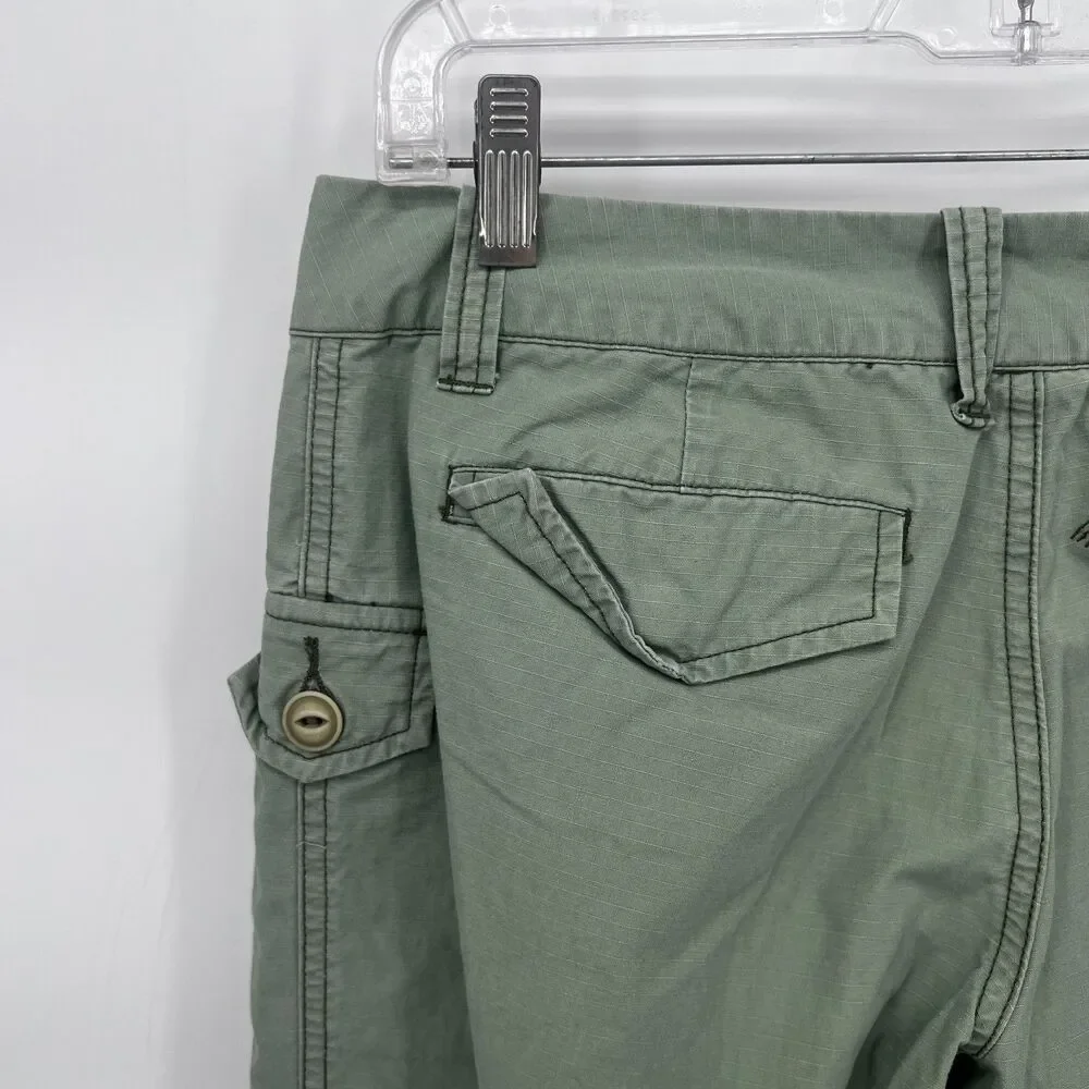 American Rag VTG Original Boho Cargo Retro Y2K Pants‎ JRS Size 5 Cotton